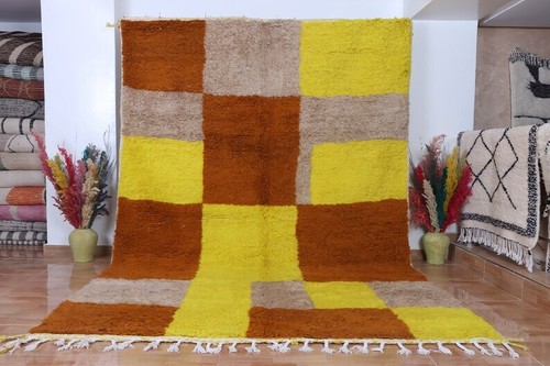 Tapis marocain ivoire - tapis,