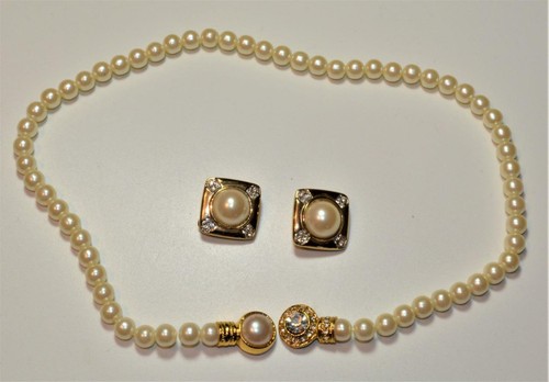 Doré faux diamants blanc - doré, faux-diamants