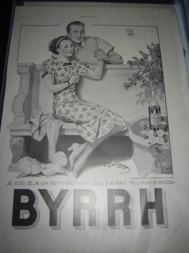 Publicité ancienne byrrh - publicité,