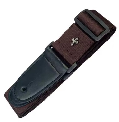 Sangle guitare marron - guitare,