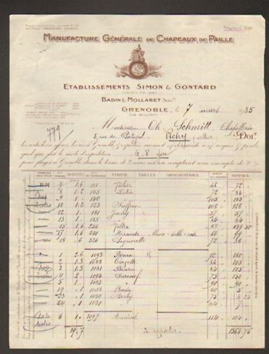 Grenoble chapeaux de - (38),