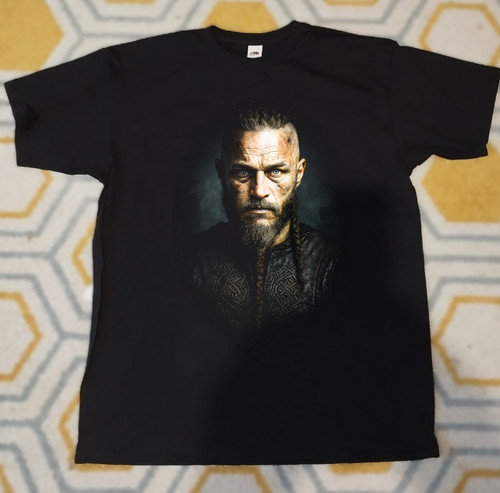 Tee shirt ragnar viking - tee-shirt,