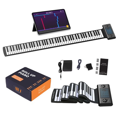 Konix roll piano key - roll, up