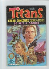 EDITION LUG / TITANS  NUMEROS  82  / NOVEMBRE   1985 / LA GUERRE DES ETOILES 