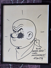 grande dedicace encadré  format A4 Par Tibet