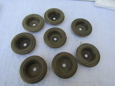 lot de 8 coupelles en bronzes pour lustres lampes bougeoirs divers