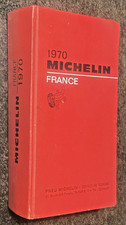 Guide michelin rouge 1970 - guide,