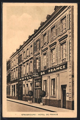 Cpa strasbourg hotel de - hotel,