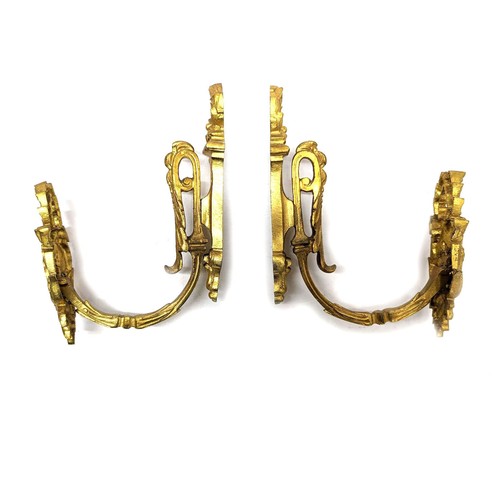 Porte manteau bronze doré