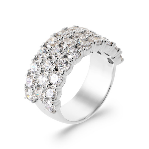 Bague pavé microserti - pavé,
