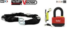 Antivol chaine  et/ou SRA U Bloque Disque VECTOR Lockforce  alarme Homologué