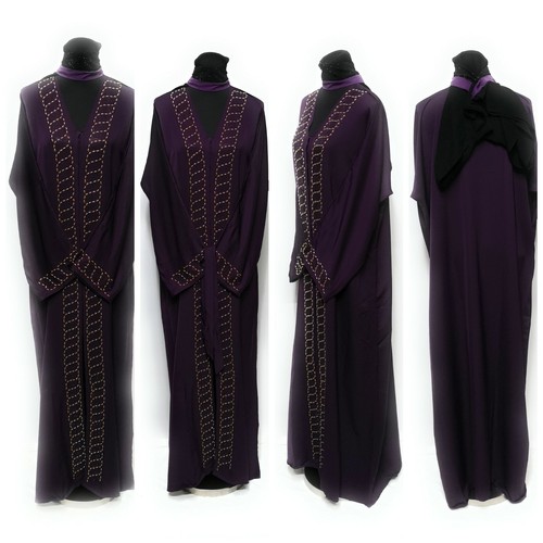 Abaya maxi femme devant - abaya,