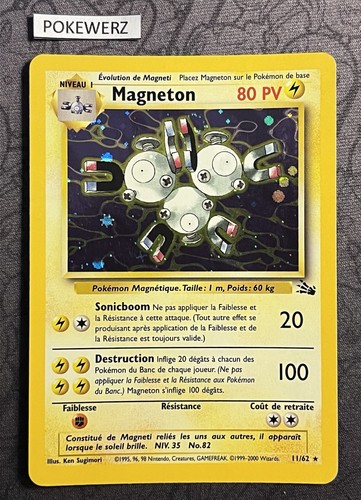 Carte pokémon magneton holo - :,