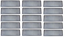 (14,12€/1Stk) 15x Grille Universelle Noir Nid D'abeille Pare-Choc Prise D'air 10