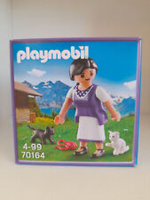 Playmobil boite série spéciale milka 70164 femme avec chatons