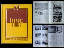 L'ARCHITECTURE D'AUJOURD'HUI 1939 BUREAUX USINES, AALTO, GIO PONTI, Jean Prouvé