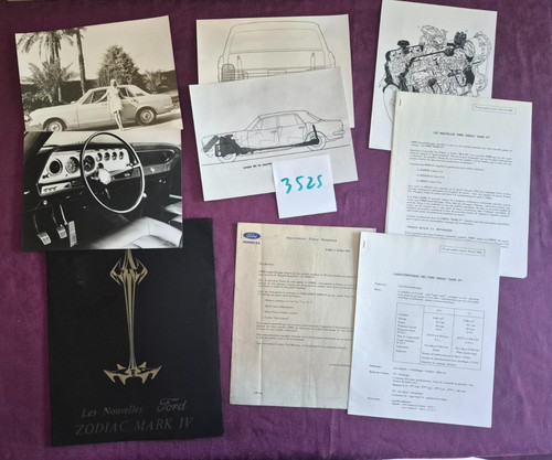3525 ford zodiac mark - ,