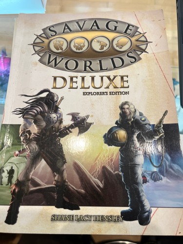 Savage worlds deluxe - savage,