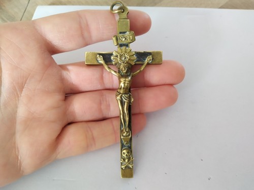 Ancienne grande croix crucifix - grande,