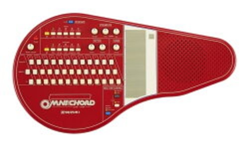Suzuki omnichord 108 red - omnichord, om-108