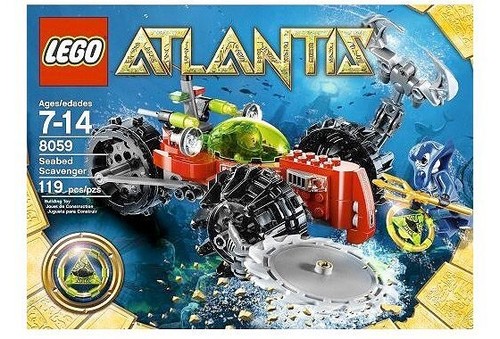 Lego seabed scavenger - scavenger, (8059)