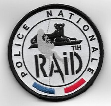 ecusson FRANCE POLICE RAID TIH patch