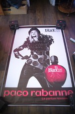 PACO RABANNE ? KATE MOSS French Bus Vintage Advertising Fashion Poster Original