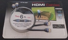 WireLogic Cables HDMI 6 ft (1.8 m) high performance Ethernet 4K UltraHD 2 Pack