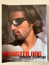 PUBLICITE 2003 - LUNETTES OAKLEY - ARNAUD CLEMENT