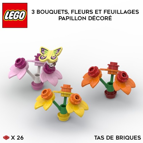Lego bouquets fleurs - lego, de