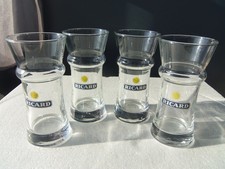 4 verres ricard tube petit