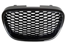 Calandre Grille Nid D'abeilles Noir Brillant Pour Seat Leon 2 Altea XL Toledo 3