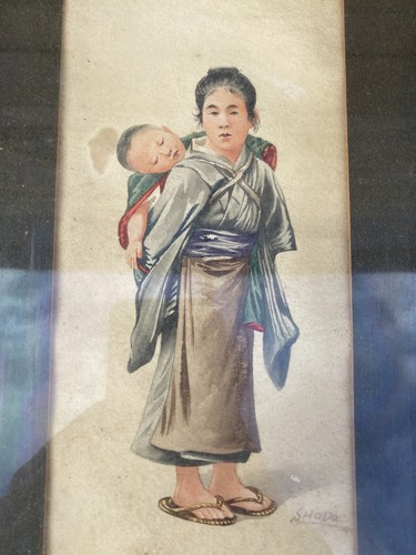 Saito hodo aquarelle japonaise - aquarelle,