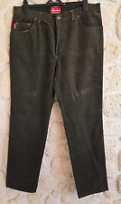 Pantalon en velours vert