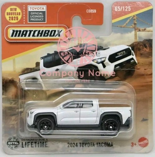 Matchbox toyota tacoma - matchbox,