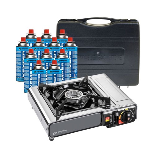 Réchaud gaz kemper inox - gaz,