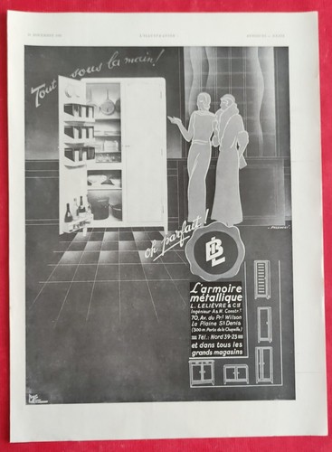 Publicité presse 1931 - de, presse: