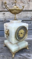 Pendule Onyx Ancienne XIXeme