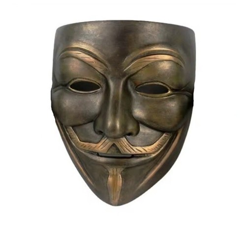 Masque résine anonymous - masque,