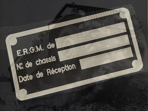 Plaque plaquette label alu - plaque,