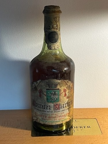 Vin jaune 1961 chateau - 1961,