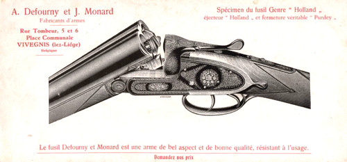 Publicité carton fusil - carton,