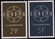EUROPA 1959 - LUXEMBOURG 567/8 - Neuf ** sans charniere - 122H*