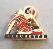 Insigne Broche Médaille de Ski ESF "FLÉCHETTE" brevet niveau test 