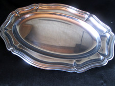 Plat service oval 40cm inox - de,