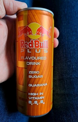 Canette red bull pleine - red,