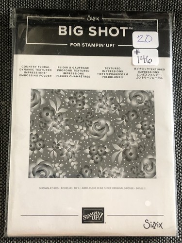 Retired Stampin Up Sizzix Big