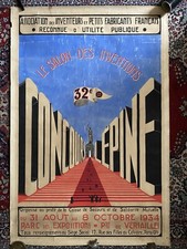Affiche originale 1934