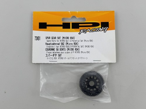 Hpi pignon 58t micro - hpi, 72451