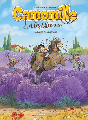 Camomille les chevaux - bd,